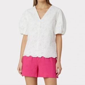 Milly Tournesol Blouse NWT sz Med